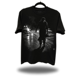LAST SUMMER ROAD BLACK OVERSIZED TEE