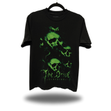 TDC GHOST SKULLS  BLACK OVERSIZED TEE