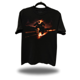 DRIVEN GHOST RIDER BLACK OVERSIZED TEE