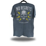 NO REGRETS CLASSIC TEE *BLUE JEAN*