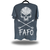 FAFO SKULL CLASSIC TEE *BLUE JEAN*