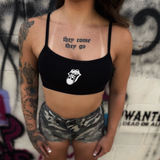 BAD TASTE BLACK BRALETTE