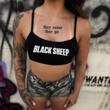 BLACK SHEEP BLACK BRALETTE