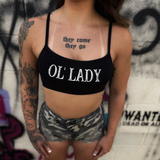 OL' LADY BLACK BRALETTE