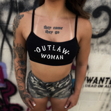 OUTLAW WOMAN BLACK BRALETTE