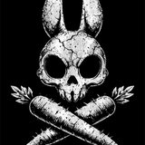 CARROT BUNNY DECAL