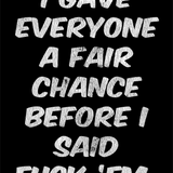 CHANCE DECAL