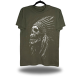 CHIEF MILITARY GREEN CLASSIC TEE