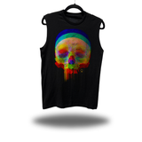 DRIP SKULL COLORFUL ABSTRACT MUSCLE TANK