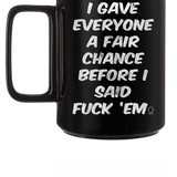 CHANCE COFFEE MUG