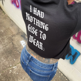 NOTHING TO WEAR CROP TOP