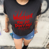 NIGHTMARE CROP TOP
