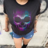 NEON SKULL CROP TOP