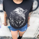 WOLF CROP TOP