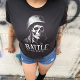 BATTLE DEATH CROP TOP