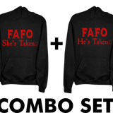 SHE'S/HE'S TAKEN MINE HOODIE COMBO