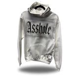ASSHOLE WHITE HOODIE