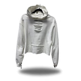 ROAD RASH WHITE STITCHES HOODIE