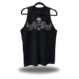 LIVE HARD ROAD RASH BLACK TANK TOP