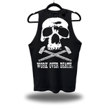 WORK OVER DEATH ROAD RASH BLACK TANK TOP