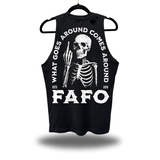 FAFO - ROAD RASH BLACK TANK TOP