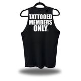 TATTOOED MEMBERS ONLY ROAD RASH TANK TOP