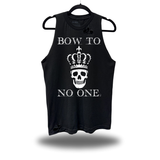 BOW TO NO ONE  - ROAD RASH BLACK TANK TOP