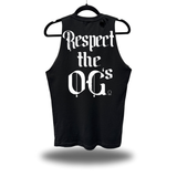RESPECT THE OG'S ROAD RASH BLACK TANK TOP