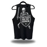 TATTOOS ARE MY ARMOR ROAD RASH TANK TOP