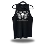 FREE SOUL 2.0 - ROAD RASH BLACK TANK TOP