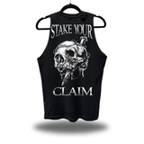 STAKE YOUR CLAIM ROAD RASH TANK TOP