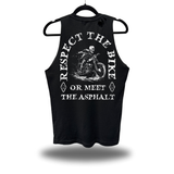 RESPECT THE BIKE ROAD RASH TANK TOP