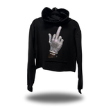 FU ICEMAN CROP HOODIE