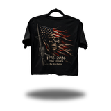 250 USA FLAG RISE CROP TOP