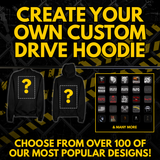 CUSTOM BLACK HOODIE