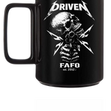 DRIVEN AWAY COFFEE MUG
