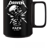 DRIVEN AWAY COFFEE MUG