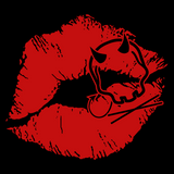 DEVIL DOLL LIPS DECAL