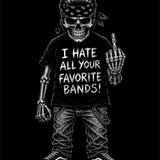 FAVORITE BAND DECAL