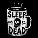 SLEEP DEAD DECAL