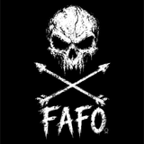 FAFO SKULL DECAL