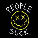 PEOPLE SUCK DECAL