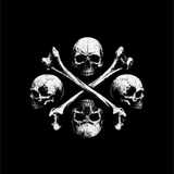 SKULLS & CROSSBONES DECAL