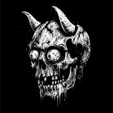 DEMON SKULL DECAL