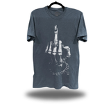 FU ROCKER VINTAGE TEE *BLUE JEAN*