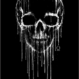 DRIPPY SKULL DECAL