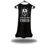 TIRED DRUMMER ROAD RASH TANK TOP