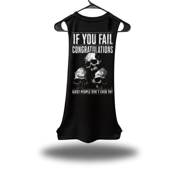 CONGRATULATIONS DRUMMER ROAD RASH TANK TOP