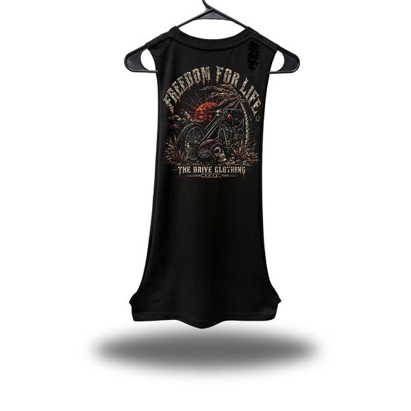 FOR LIFE DRUMMER ROAD RASH TANK TOP