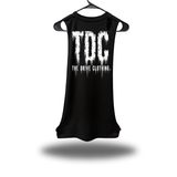 TDC GRUNGE DRUMMER DISTRESSED TANK TOP